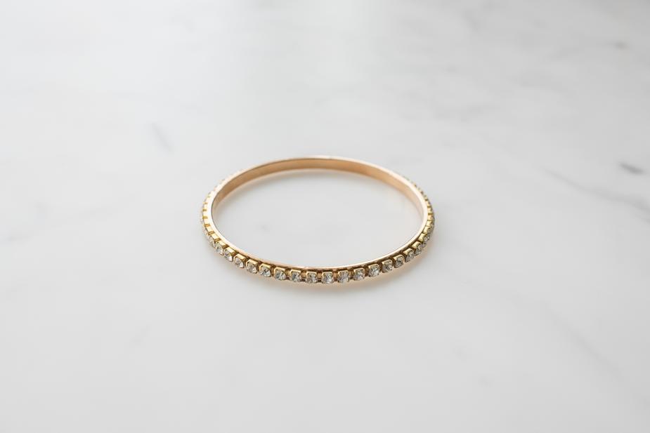Gold Bangle Bracelet - Gold